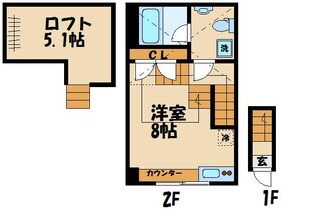 PASEO EASTの物件間取画像